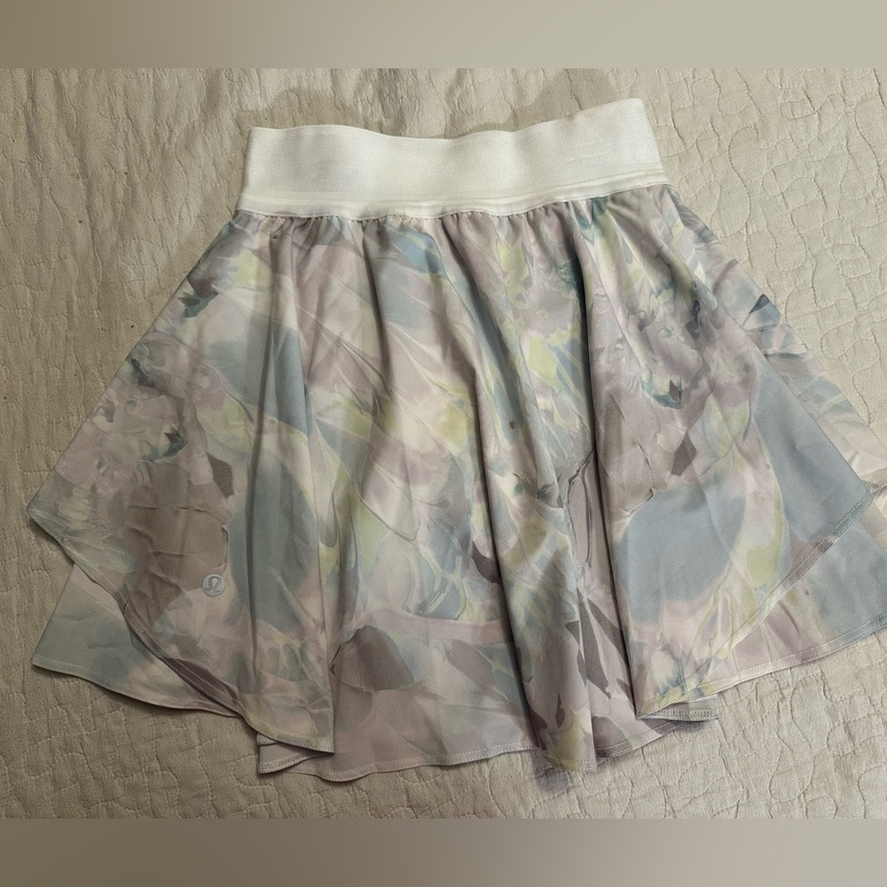 Lululemon Court Rival High Rise Skirt size 0